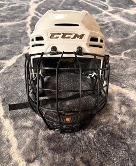 Hokejová helma CCM Tacks X White Senior vel. M (56-60cm)