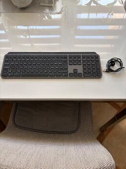 Klávesnice Logitech MX Keys S, CZ/SK layout - grafitová-TOP