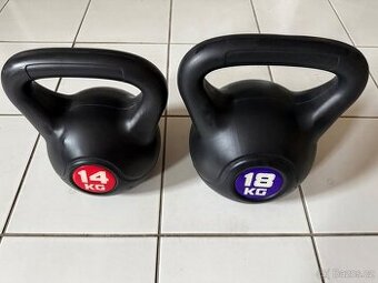 2 ks Kettlebell 14 a 18 kg