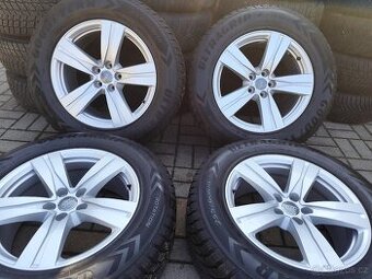 ALU 5x112 r18 Q7/TOUAREG + ZIMNÍ PNEU - PĚKNÁ SADA