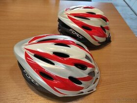 Dvě cyklistické helmy Force, cena je za obě