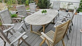 Kvalitní set teakového zahradního nábytku