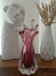 Luxusní váza z hutního skla - Egermann
