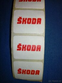 Samolepky na zaslepeni otvoru na škoda Favorit