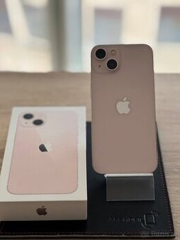 Apple iPhone 13 128 GB Pink / ZÁRUKA 12 MĚSÍCŮ / B stav