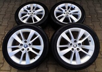 Alu kola originál Škoda Octavia III 5x112 R17 Trius