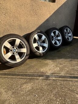 ALU disky na BMW E60 + nové zimní pneu