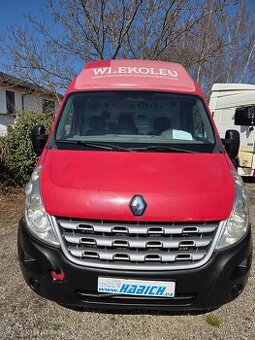RENAULT MASTER , DVOJMONTÁŽ DO 3,5TUNY, VADA MOTORU