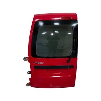 Páté dveře pravá strana červené LY3D VW Caddy 2 2K 2007