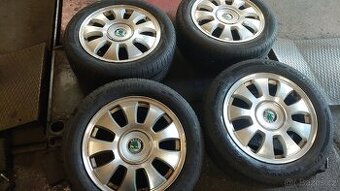 ALU kola 5x100r16+ pneu 205/55r16