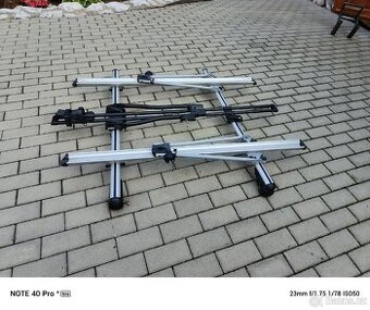 Příčníky + 3x nosič kol