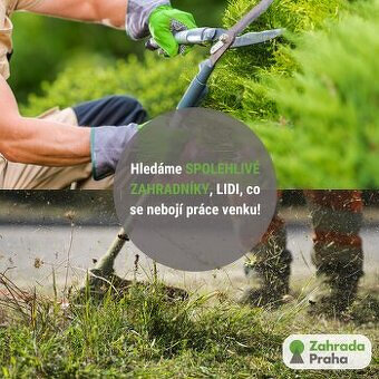 HLEDÁME ZAHRADNÍKY