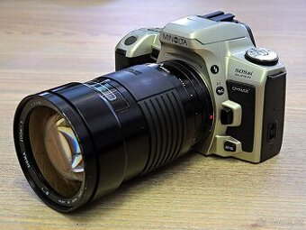 Analog Minolta Dynax 505 si super + Sigma 28-210