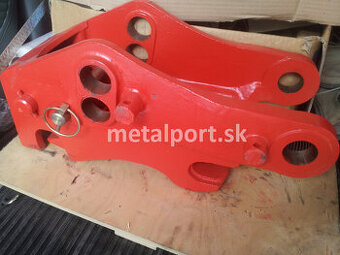 Rýchloupínač Miller na Komatsu WB93 - 1