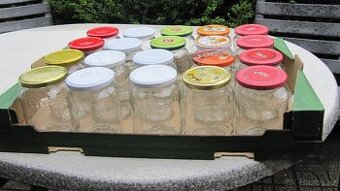 Zavařovací sklenice 720ml s víčkem - 50 ks -čisté
