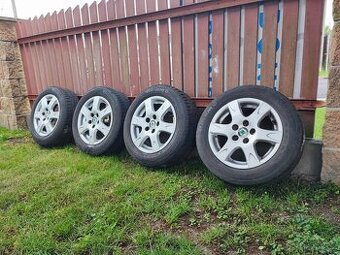 Letní sada alu kola - originál Škoda - 185/60 R14 82T