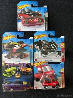 Hot wheels autíčka nove neotvorene 5 kusov (P)