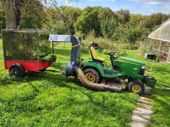 Prodám sekací traktůrek John Deere X 495