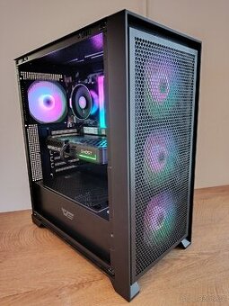 Herní PC: R5 5500, RTX 5060, 1Tb M.2, NOVÉ, ZÁRUKA