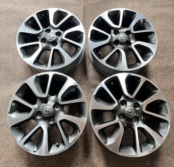 4x100 R15 Opel Corsa / Adam originál alu disky - 1