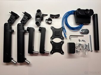 Držák/rameno pro monitory AlzaErgo Arm D85B Essential USB