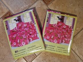 Nové povlečení s růžemi, 2 sady