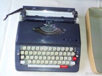 kufříkový psací stroj Chevron GD-55