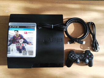 ✅️PlayStation 3 Slim + příslušenství + hra✅️