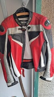 Kožená dvoudílná kombinéza