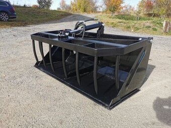 Lopata s přidržovačem jednopístový, euro.,