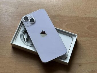 iPhone 14 256 GB Purple – komplet balení + prémiové kryty📱