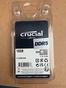 Crucial SO-DIMM 16GB DDR5 5600MHz CL46