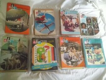 Sběratelské Pěkné Časopisy ABC - Vystřihovánky a Déčka  95ks