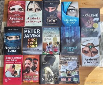 13 knih za 600 Kč - beletrie pro ženy - neváhejte