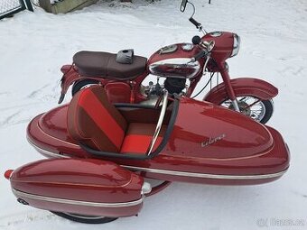 Jawa 250 + sidecar Velorex 560