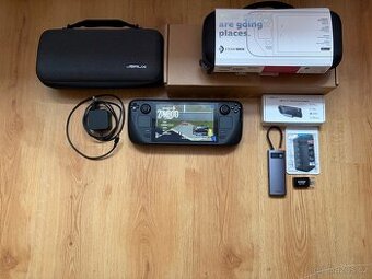 Steam Deck LCD 512GB SSD + 512GB karta + příslušenství