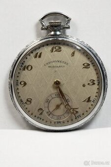Starožitné pánské kapesní hodinky CHRONOMETRE MONTANUS