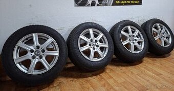 Alu kola R15 5x112 Rial + celoroční pneu 195/65/15 GoodYear