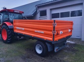 Vlek na traktor 3 stranné sklápění 4,8t