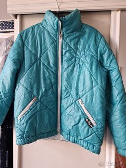 Nová zelená bunda dámská, vel. M