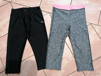 Sportovní, 3/4 legíny vel. 122-128 zn. HaM