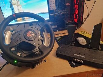 prodam thrustmaster t500 + moza srp pedals