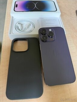 IPhone 14 Pro 128 gb deep purple 100% baterie