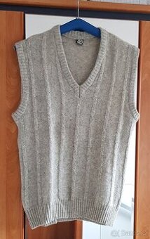 Pánská pletená vesta