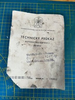 Nepoužitelné torzo s doklady ČZ 125/453 - 05