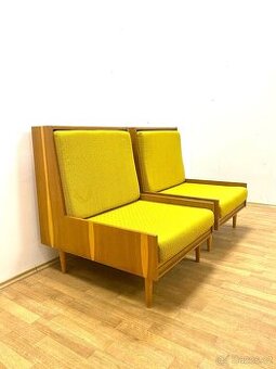 Retro křesla 60. léta rozkládací