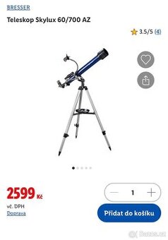 Dalekohled Bressee skylux 60/700