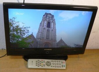 Malá LCD televize 48cm HYUNDAI, 19 palců, nemá DVBT2