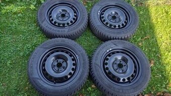 Komplet zima 5x100 ET40 185/65/15 jako nové