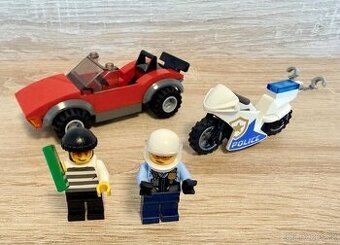 Lego City 60392 Honička auta s policejní motorkou